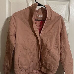 Women's Pink Bomber Jacket